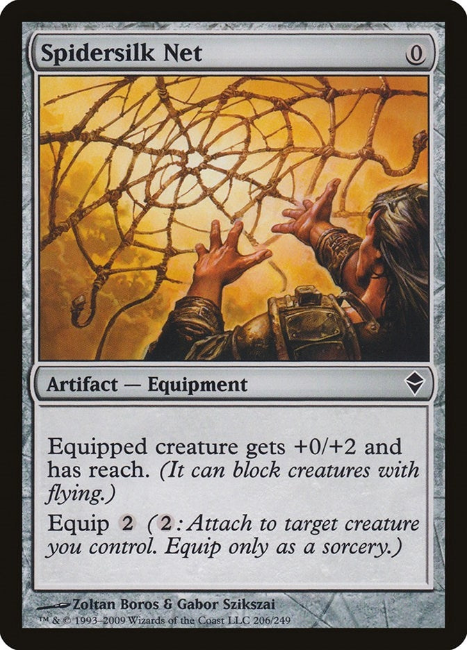 Image for Spidersilk Net (206) (ZEN) - Magic: The Gathering