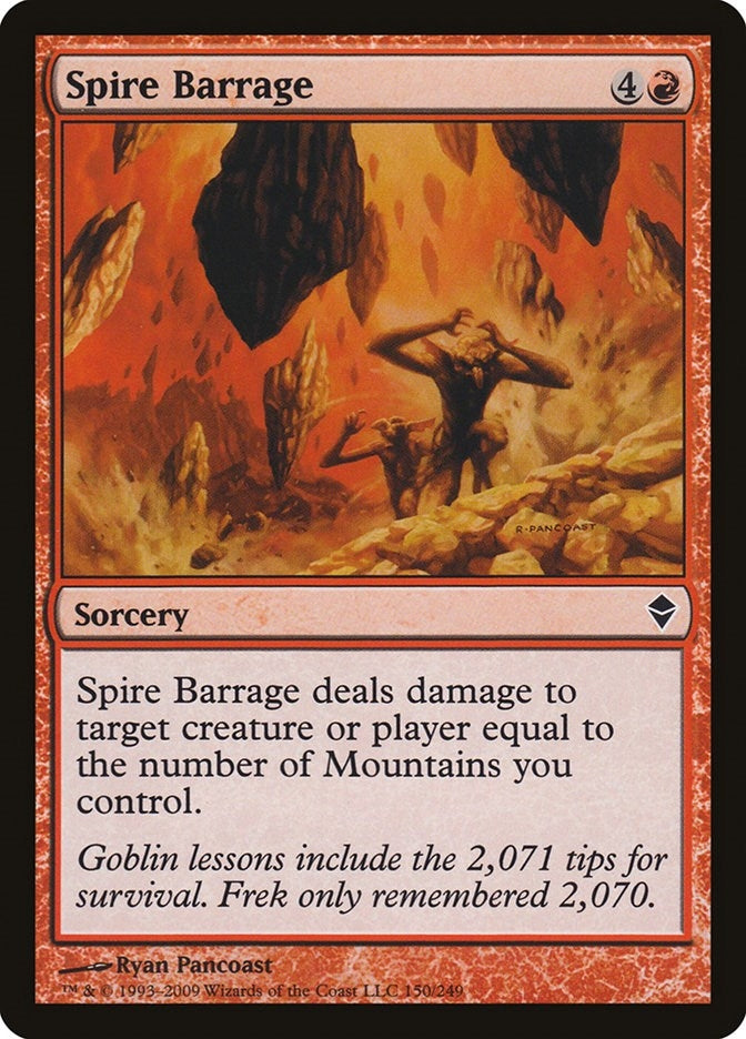 Image for Spire Barrage (150) (ZEN) - Magic: The Gathering
