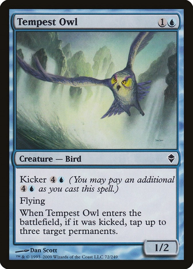 Image for Tempest Owl (72) (ZEN) - Magic: The Gathering