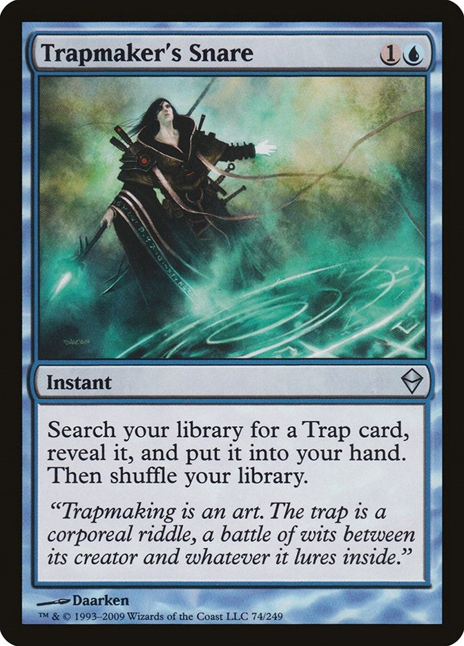 Image for Trapmaker's Snare (74) (ZEN) - Magic: The Gathering