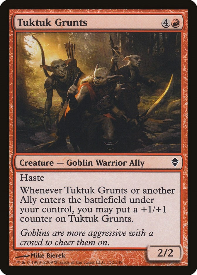 Image for Tuktuk Grunts (152) (ZEN) - Magic: The Gathering