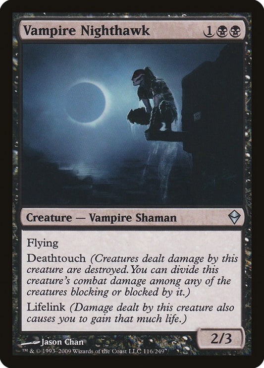 Image for Vampire Nighthawk (116) (ZEN) - Magic: The Gathering