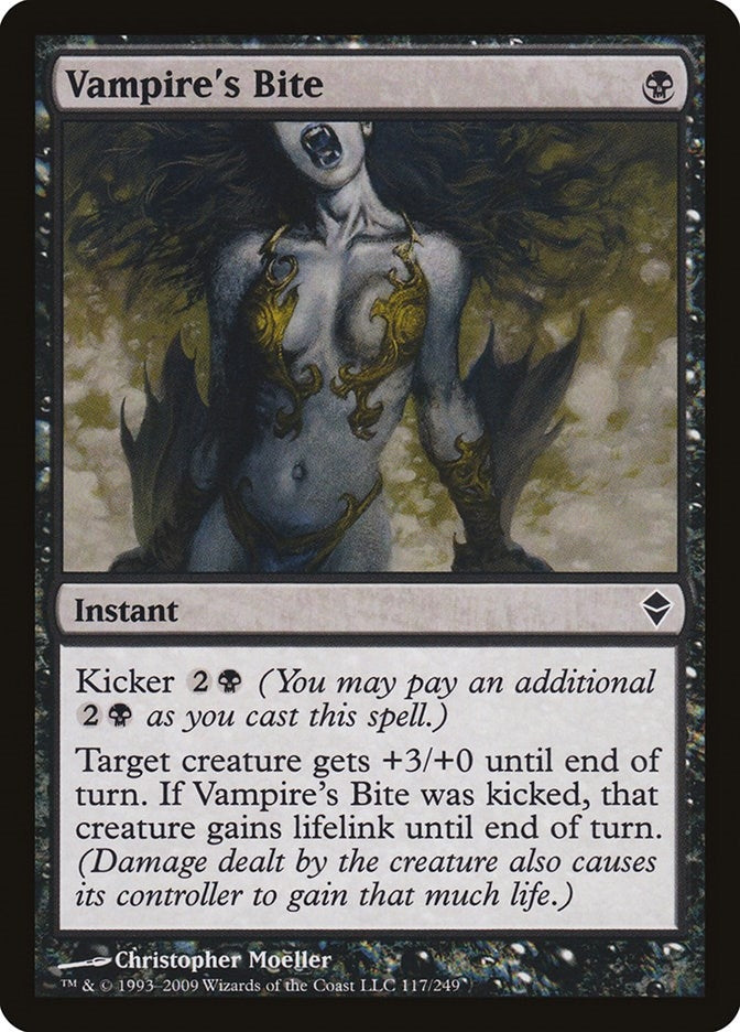 Image for Vampire's Bite (117) (ZEN) - Magic: The Gathering