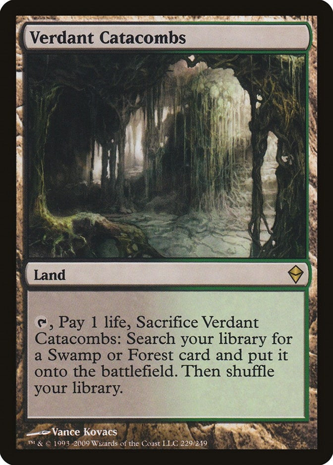 Image for Verdant Catacombs (229) (ZEN) - Magic: The Gathering
