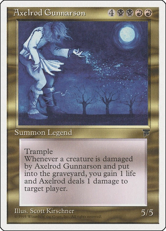 Image for Axelrod Gunnarson (CHR) - Magic: The Gathering