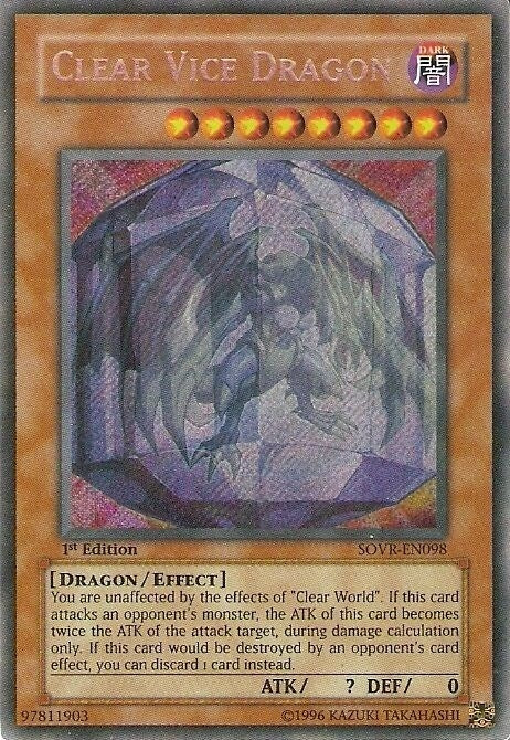 Clear Vice Dragon (SOVR-EN098) (SOVR)