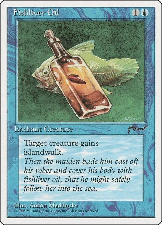 Image for Fishliver Oil (CHR) - Magic: The Gathering