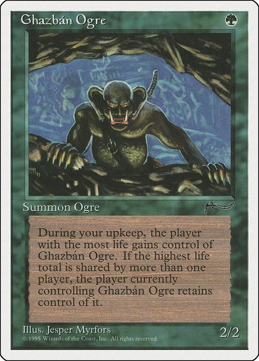 Image for Ghazban Ogre (CHR) - Magic: The Gathering