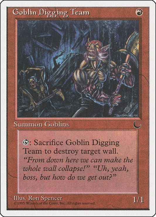 Image for Goblin Digging Team (CHR) - Magic: The Gathering