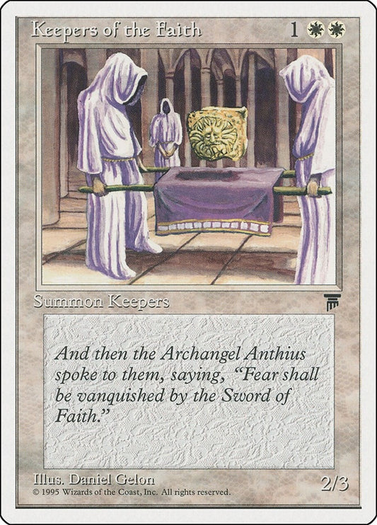 Image for Keepers of the Faith (CHR) - Magic: The Gathering