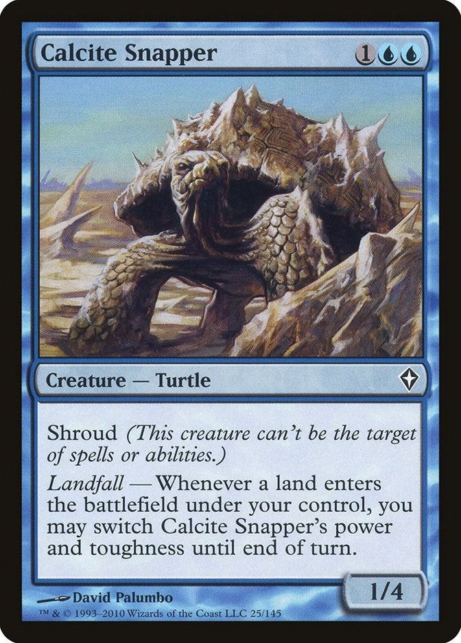 Image for Calcite Snapper (25) (WWK) - Magic: The Gathering