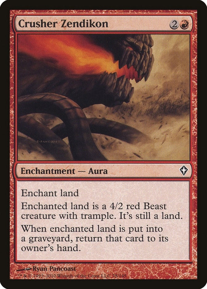 Image for Crusher Zendikon (78) (WWK) - Magic: The Gathering