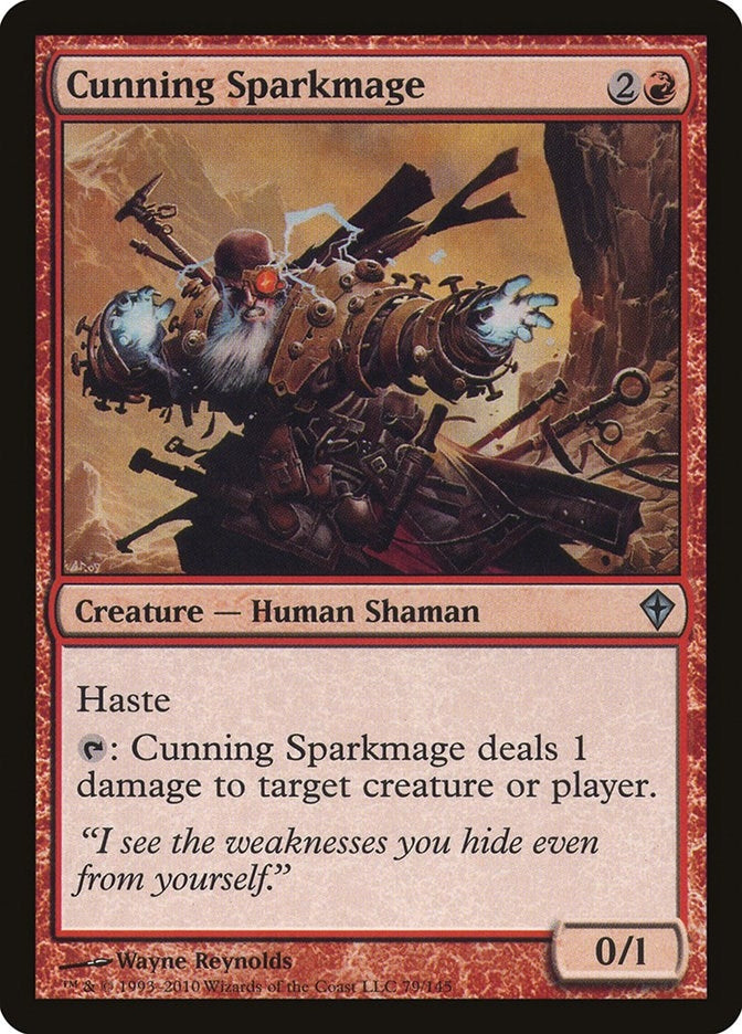 Image for Cunning Sparkmage (79) (WWK) - Magic: The Gathering