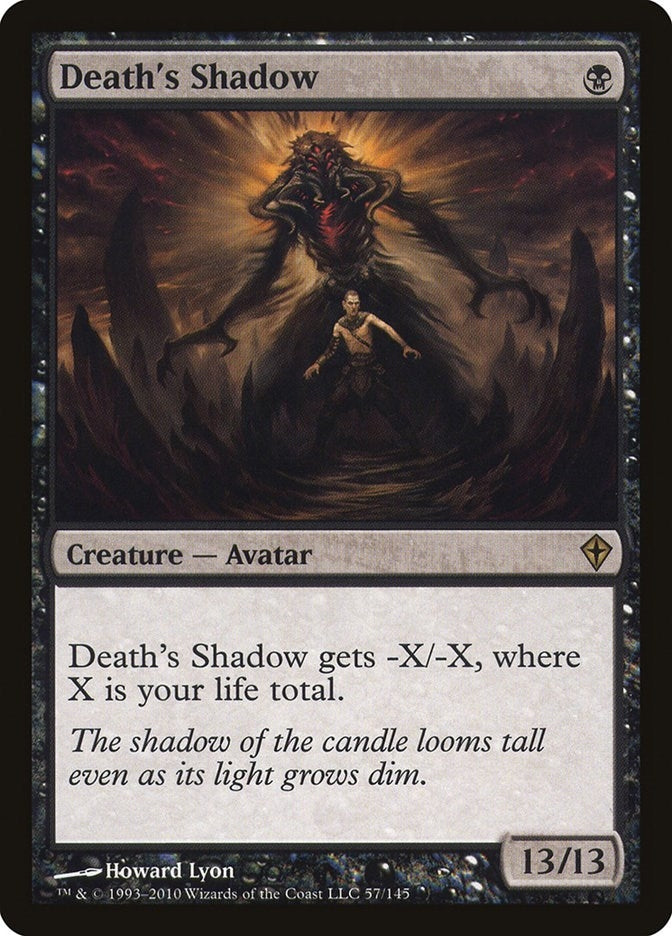 Image for Death's Shadow (57) (WWK) - Magic: The Gathering