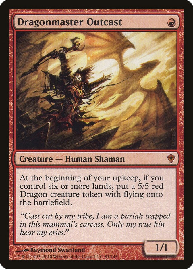 Image for Dragonmaster Outcast (81) (WWK) - Magic: The Gathering
