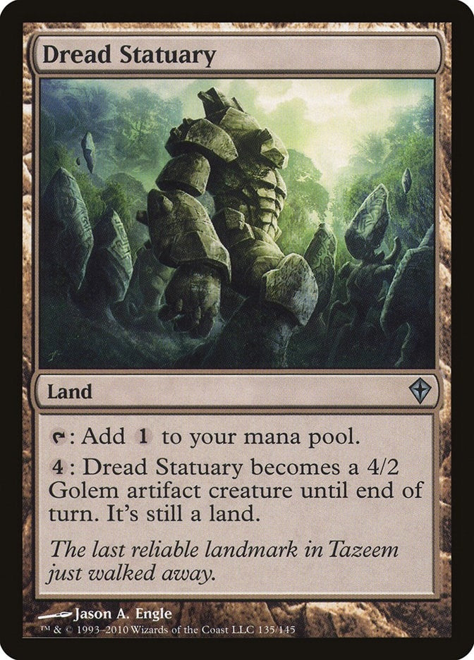 Image for Dread Statuary (135) (WWK) - Magic: The Gathering