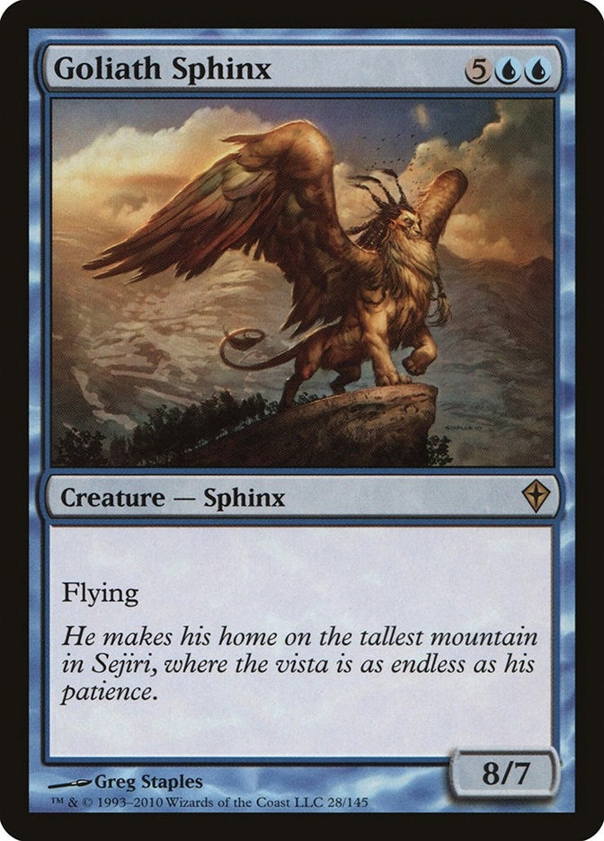 Image for Goliath Sphinx (28) (WWK) - Magic: The Gathering