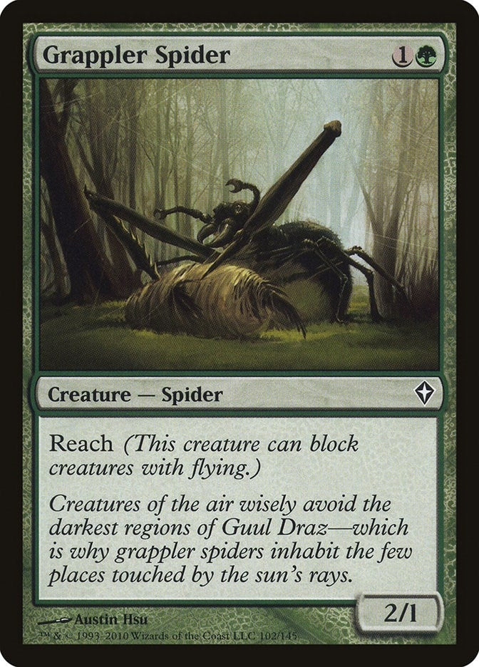 Image for Grappler Spider (102) (WWK) - Magic: The Gathering