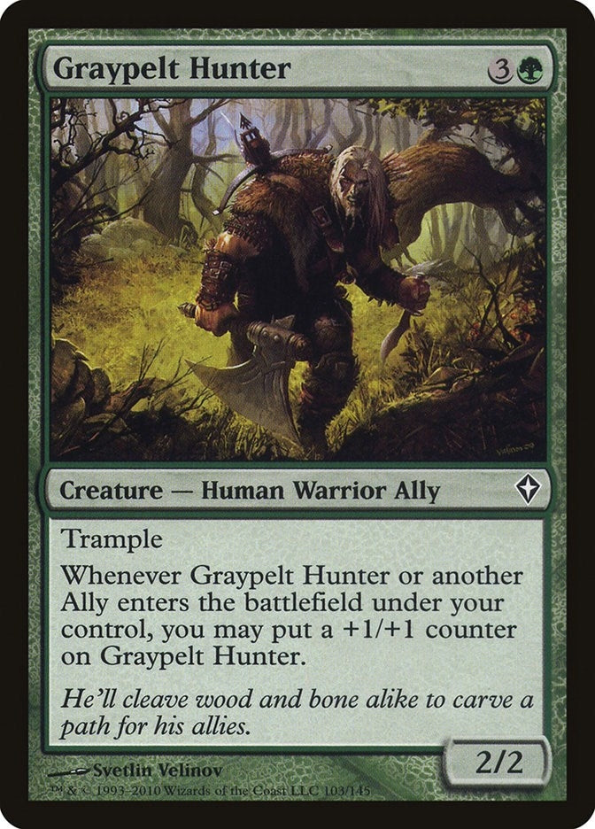 Image for Graypelt Hunter (103) (WWK) - Magic: The Gathering