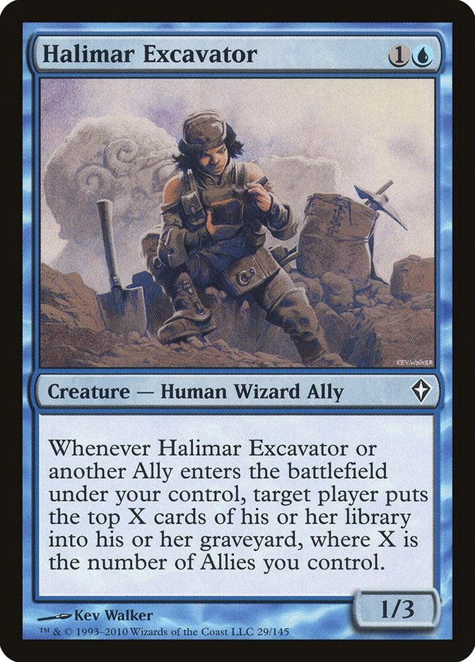 Image for Halimar Excavator (29) (WWK) - Magic: The Gathering