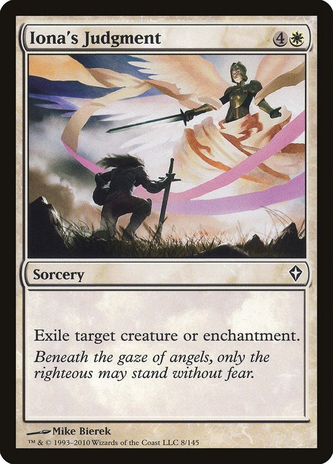 Image for Iona's Judgment (8) (WWK) - Magic: The Gathering