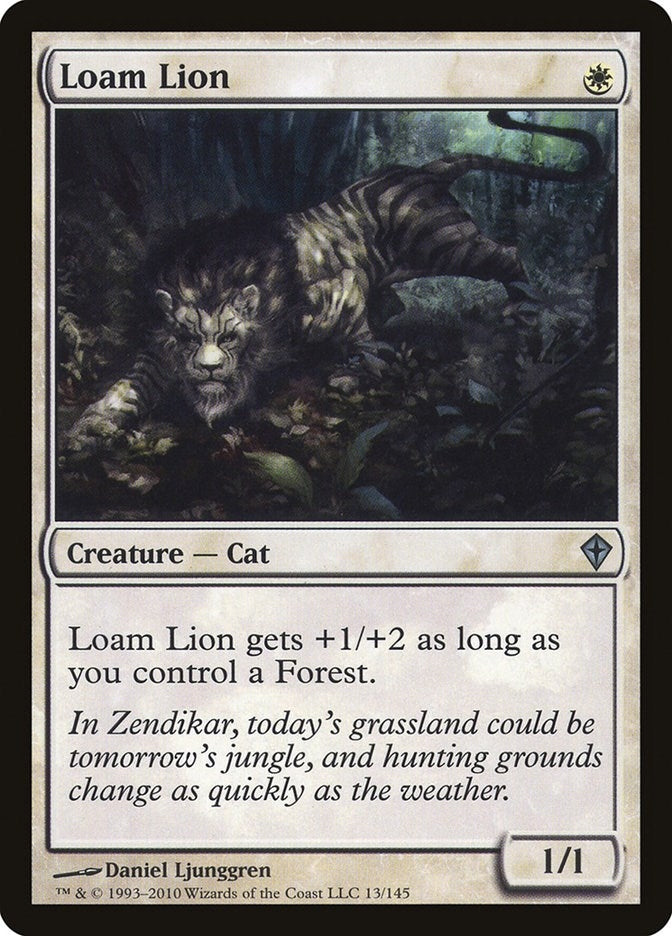 Image for Loam Lion (13) (WWK) - Magic: The Gathering