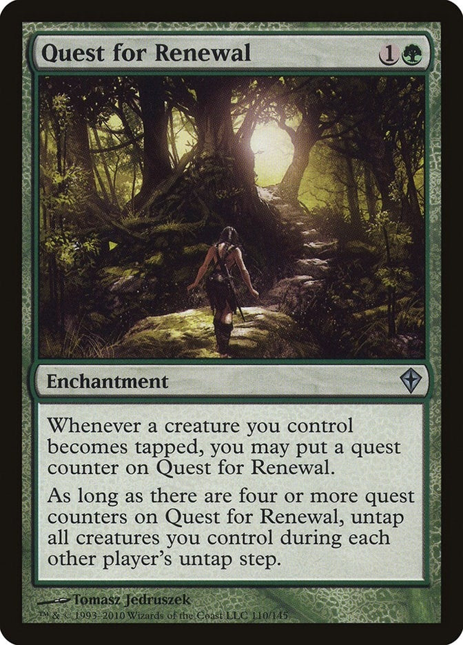 Image for Quest for Renewal (110) (WWK) - Magic: The Gathering
