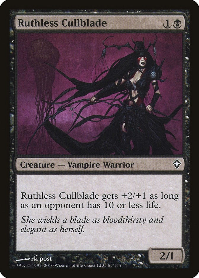 Image for Ruthless Cullblade (65) (WWK) - Magic: The Gathering