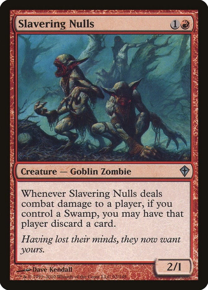 Image for Slavering Nulls (92) (WWK) - Magic: The Gathering