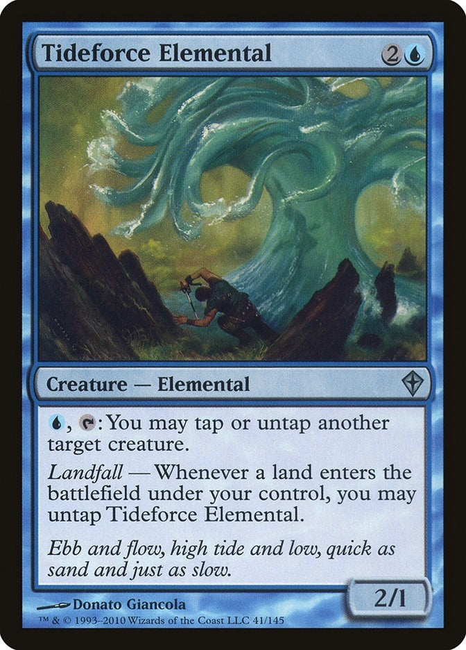 Image for Tideforce Elemental (41) (WWK) - Magic: The Gathering