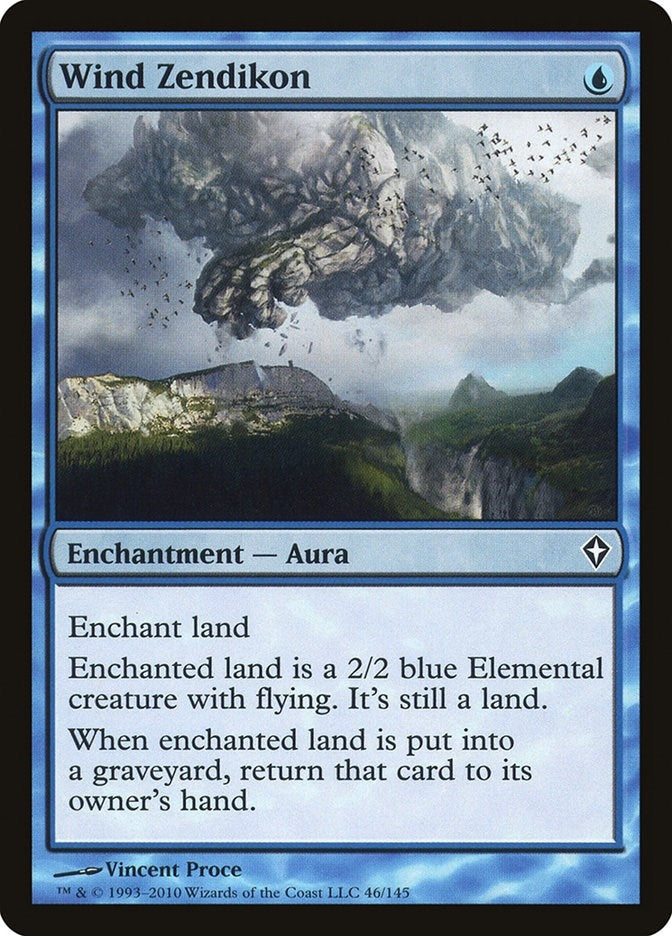 Image for Wind Zendikon (46) (WWK) - Magic: The Gathering