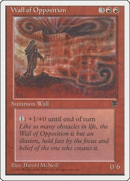 Image for Wall of Opposition (CHR) - Magic: The Gathering