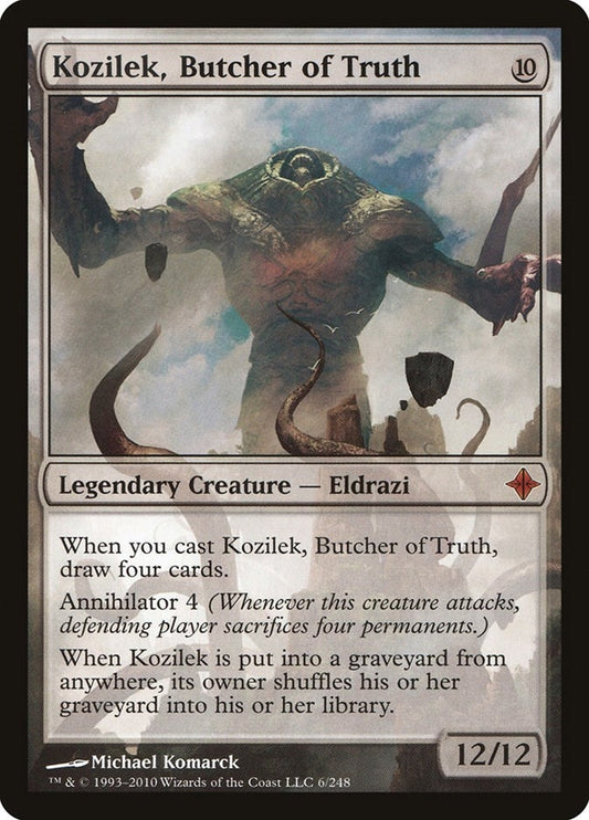 Image for Kozilek, Butcher of Truth (6) (ROE) - Magic: The Gathering