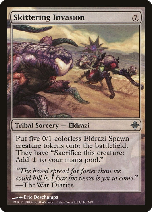 Image for Skittering Invasion (10) (ROE) - Magic: The Gathering