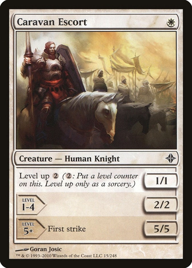 Image for Caravan Escort (15) (ROE) - Magic: The Gathering