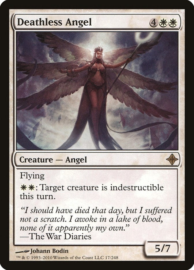 Image for Deathless Angel (17) (ROE) - Magic: The Gathering