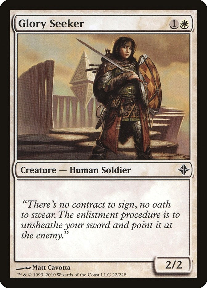 Image for Glory Seeker (22) (ROE) - Magic: The Gathering