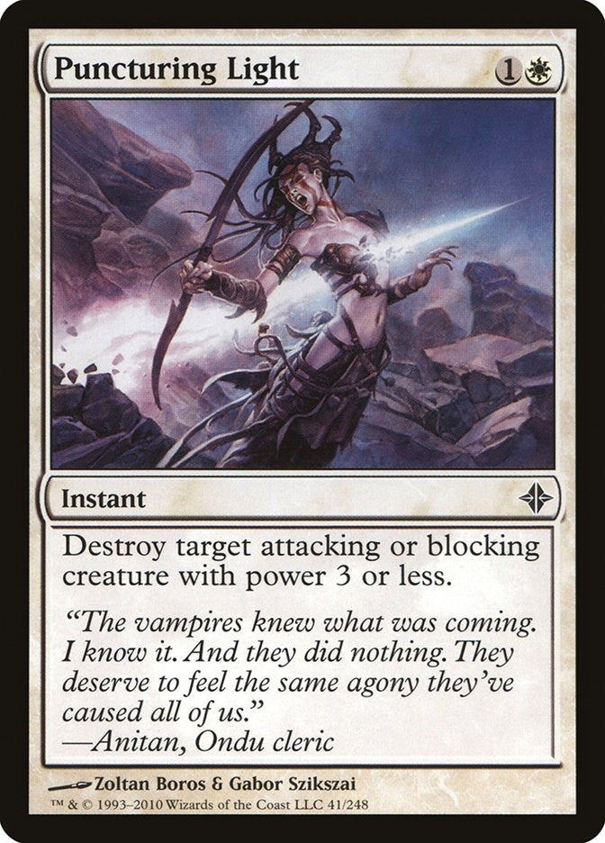 Image for Puncturing Light (41) (ROE) - Magic: The Gathering