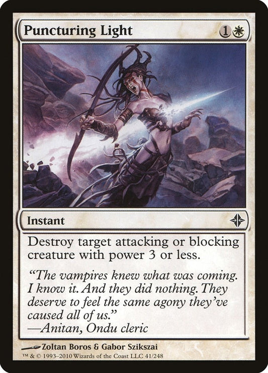 Image for Puncturing Light (41) (ROE) - Magic: The Gathering