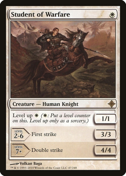 Image for Student of Warfare (47) (ROE) - Magic: The Gathering