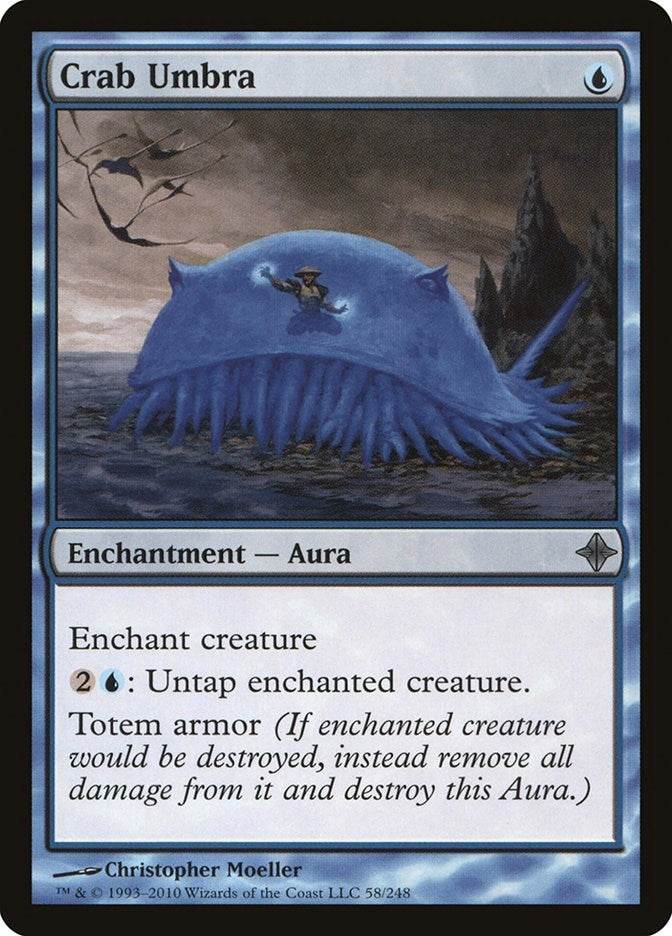 Image for Crab Umbra (58) (ROE) - Magic: The Gathering
