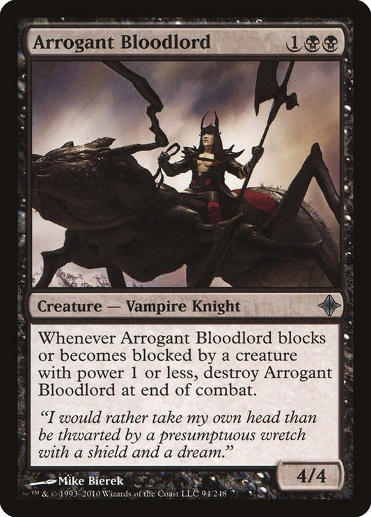 Image for Arrogant Bloodlord (94) (ROE) - Magic: The Gathering