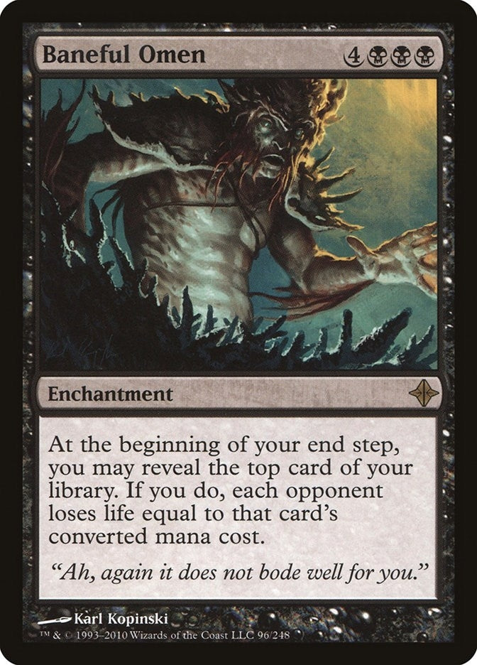 Image for Baneful Omen (96) (ROE) - Magic: The Gathering
