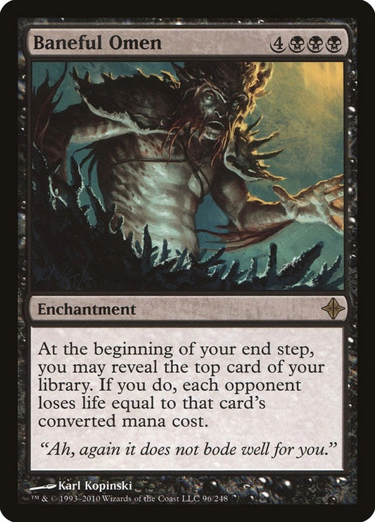 Image for Baneful Omen (96) (ROE) - Magic: The Gathering
