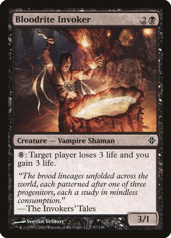 Image for Bloodrite Invoker (97) (ROE) - Magic: The Gathering