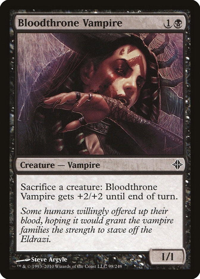 Image for Bloodthrone Vampire (98) (ROE) - Magic: The Gathering