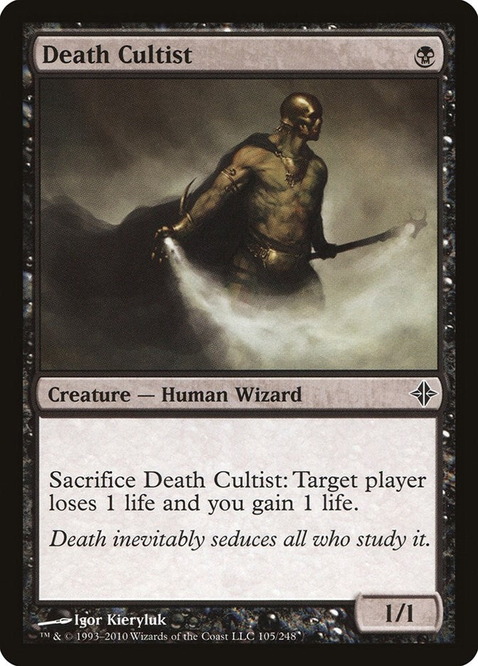 Image for Death Cultist (105) (ROE) - Magic: The Gathering