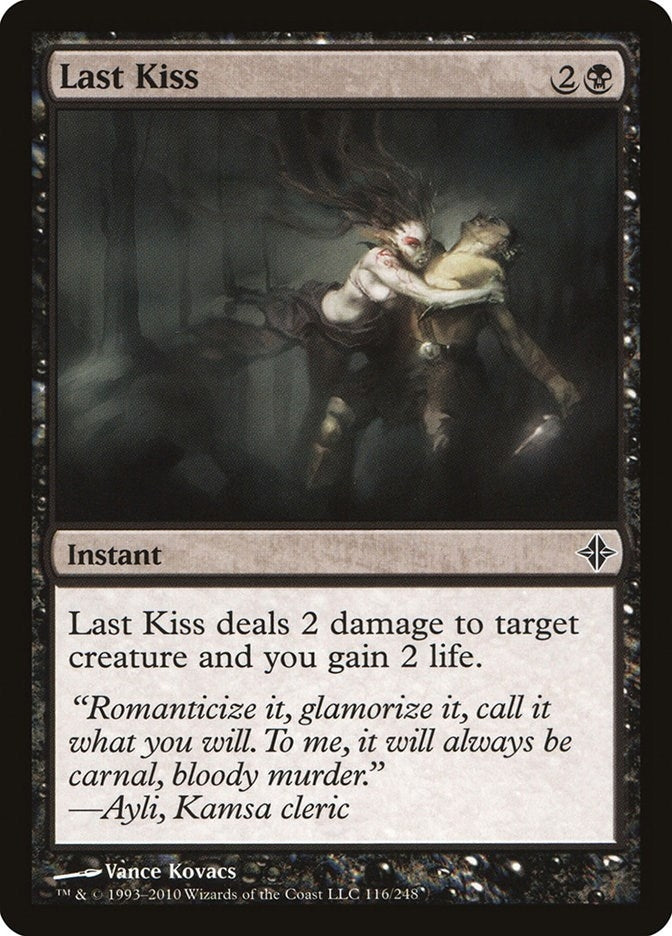Image for Last Kiss (116) (ROE) - Magic: The Gathering