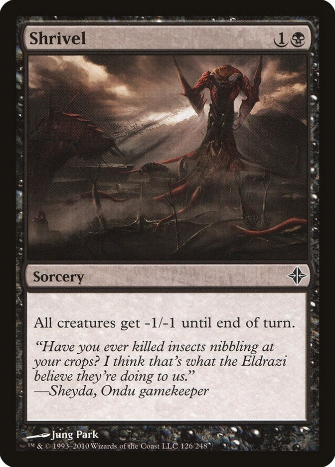 Image for Shrivel (126) (ROE) - Magic: The Gathering