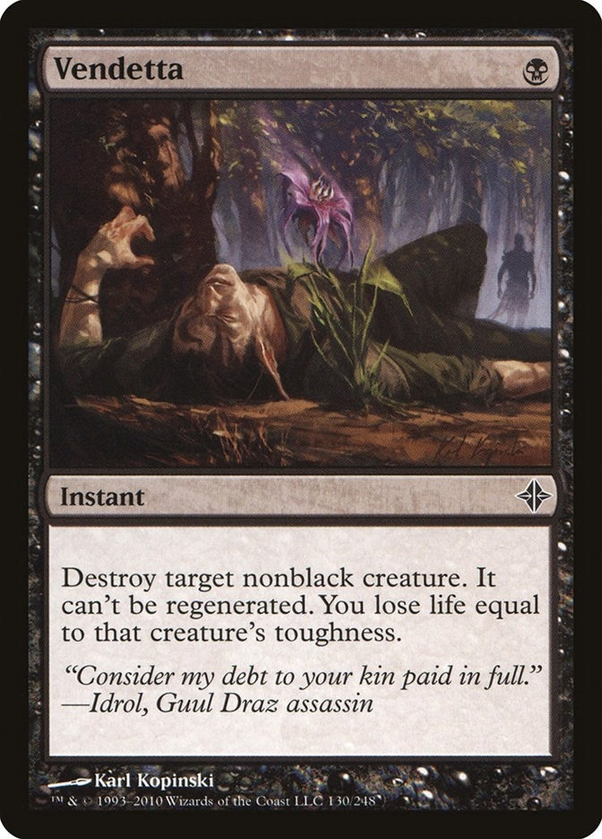Image for Vendetta (130) (ROE) - Magic: The Gathering